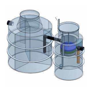 Biologické septiky tříkomorové