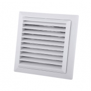 Plastové větrací mřížky a žaluzie