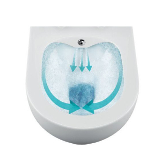 WC bez oplachového okruhu