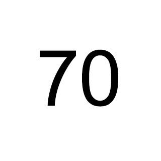 Sprchové dveře 70 cm