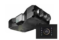 2VV Rekuperační jednotka Venus AirGenio 150, EC motory - HRV-15EC-N-74-AG