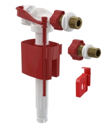 ALCA A160UNI Univerzální napouštěcí wc ventil boční pro plastové nádržky, kovový závit