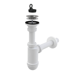 ALCA A411 Sifon umyvadlový DN32 s nerezovou mřížkou DN63