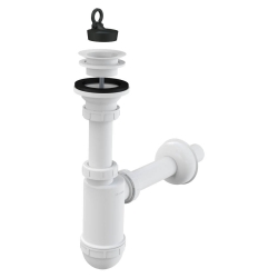 ALCA A421 Sifon umyvadlový DN32 s plastovou mřížkou DN63