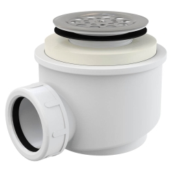 ALCA A46-50 Sifon vaničkový 50mm s nerezovou mřížkou, DN40