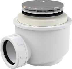 ALCA A47CR-50 Sifon vaničkový 50mm, chrom, DN40