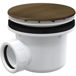 Náhled obrázku: ALCA A49ANTIC Sifon vaničkový 90mm, bronz, DN40 