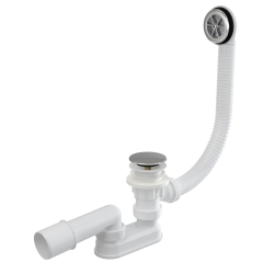 ALCA A505-CRM Sifon vanový click/clack plast, chrom