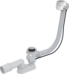 ALCA A51-CR Sifon vanový automat komplet, chrom