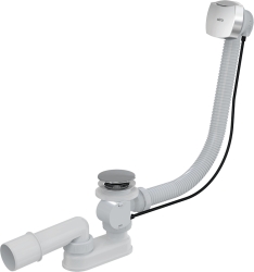 ALCA A51-CRM Sifon vanový automat komplet, chrom