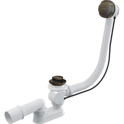 ALCA A55ANTIC Sifon vanový automat komplet, bronz-antic