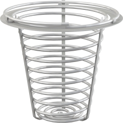 Náhled obrázku: ALCA AGV941 Nerezový koš pro lapače střešních splavenin - přímé 