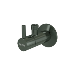 ALCA ARV001-GM-P Ventil rohový s filtrem 1/2\"×3/8\", GUN METAL-lesk