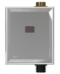 ALCA Automatický splachovač WC, kov, 12 V (napájení ze sítě) ASP3-K
