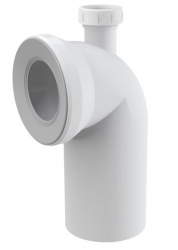 ALCA Dopojení k WC s připojením DN40 – koleno 90° A90-90P40