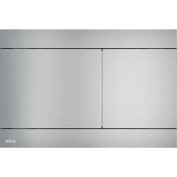 ALCA FUN Ovládací tlačítko Flat pro předstěnové instalační systémy, alunox-mat