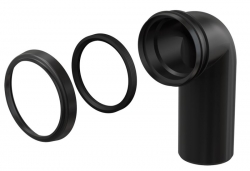 ALCA Koleno odpadu DN90/90 - M908