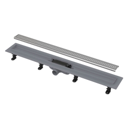 ALCA Liniový odtokový sprchový žlab s roštem 55 cm APZ9-550M Simple