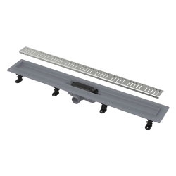 ALCA Liniový odtokový sprchový žlab s roštem 65cm APZ10-650M Simple