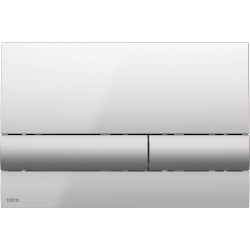 ALCA M1713 Ovládací tlačítko pro předstěnové instalační systémy, chrom-lesk/mat