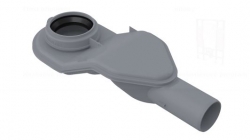 Náhled obrázku: ALCA P142 Extra nízký sifon DN40 pro žlab APZ2012, APZ2022 