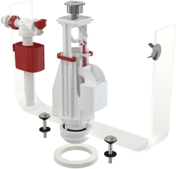 ALCA SA08A Univerzální wc splachovací souprava pro keramické nádržky s dvoutlačítkem