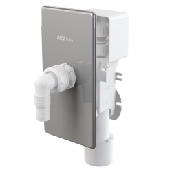 ALCA Sifon pračkový 40/50 podomítkový s přivzdušněním, nerez APS3P