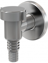 ALCA Sifon pračkový venkovní 32mm chrom APS1