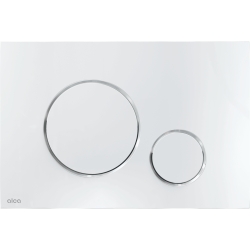 ALCA THIN M671 Ovládací tlačítko pro předstěnové instalační systémy, chrom-lesk