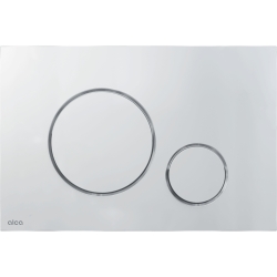 ALCA THIN M672 Ovládací tlačítko pro předstěnové instalační systémy, chrom-mat