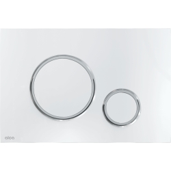 ALCA THIN M771 Ovládací tlačítko pro předstěnové instalační systémy, chrom lesk/chrom mat