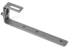 Altamira Hák nastavitelný pro FVE panely, J nerez (hák L), pro šikmé střechy