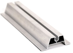Altamira Montážní hliníkový profil pro solární FV panely, pro trapézovou střechu s povlakem EPDM