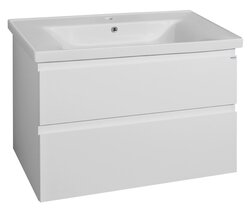 Aqualine ALTAIR Koupelnová skříňka pod umyvadlo 86,5x60x45cm, bílá - AI290