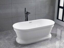 Náhled obrázku: Aqualine ANTIK volně stojící retro vana, 160x79cm, bílá - E2679 