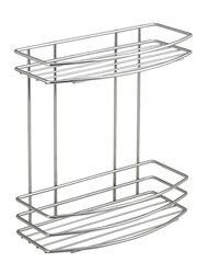 Aqualine Chrom Line Koupelnová drátěná police dvojitá, chrom