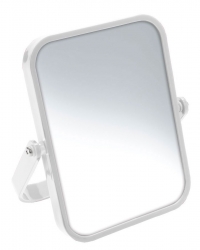 Aqualine ELENA kosmetické zrcátko na postavení, bílá