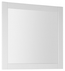 Aqualine Favolo Aqualine Zrcadlo v rámu 80x80 cm bílá mat