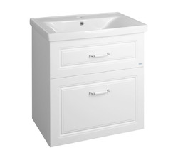 Aqualine Favolo Umyvadlová skříňka 67x72,5x44,6cm, bílá mat, Aqualine FAVOLO - FV270