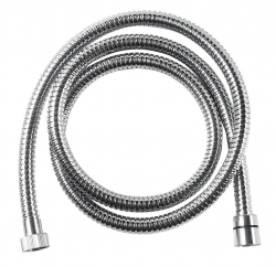 Aqualine Flex Sprchová nerezová hadice 150 cm s dvojitým zámkem, chrom