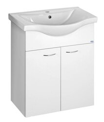 Aqualine Keramia Fresh Koupelnová skříňka pod umyvadlo 60,6x74x33,7 cm, bílá