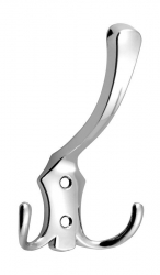 Aqualine Koupelnový háček na ručníky velký chrom