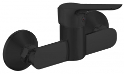 Aqualine Lotta Nástěnná baterie, bez ramínka, černá mat