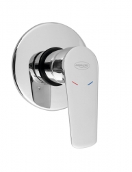 Aqualine Lotta Podomítková sprchová baterie 1 výstup, chrom