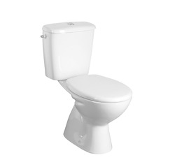 Aqualine MIGUEL WC kombi spodní odpad, dvojtlačítko 3/6l, bílá