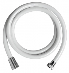 Aqualine Nopel Plastová sprchová hadice 150cm hladká, bílá
