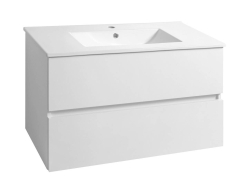 Aqualine PANEDA Umyvadlová skříňka 99,5x55x45,2cm bílá