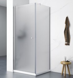 Aqualine PILOT čtvercový sprchový kout 80x80 cm, sklo Brick