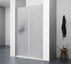 Aqualine PILOT sprchové dveře 80 cm dvoukřídlé