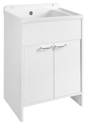 Náhled obrázku: Aqualine Plastová výlevka s plastovou skříňkou 58x38 cm, včetně sifonu - PI5838-01 